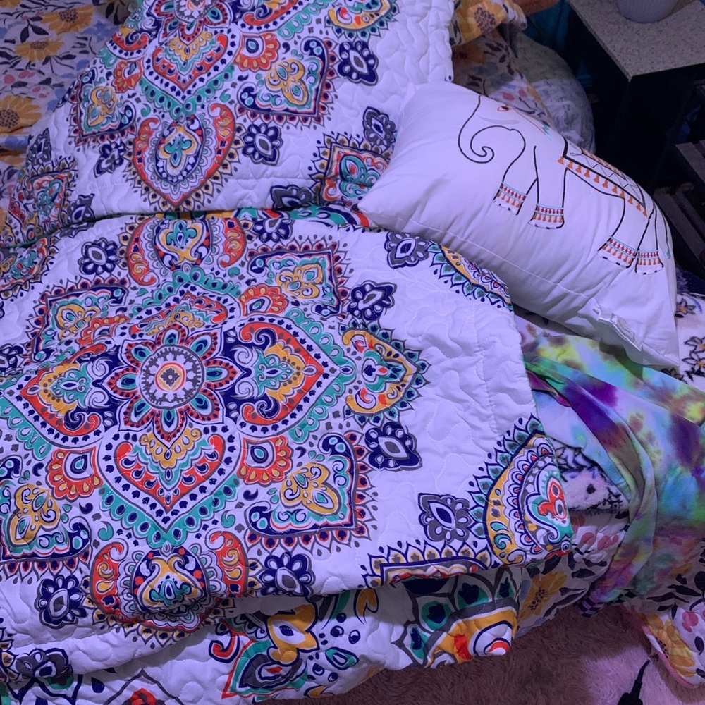 Queen comforter - Picture 3 of 4